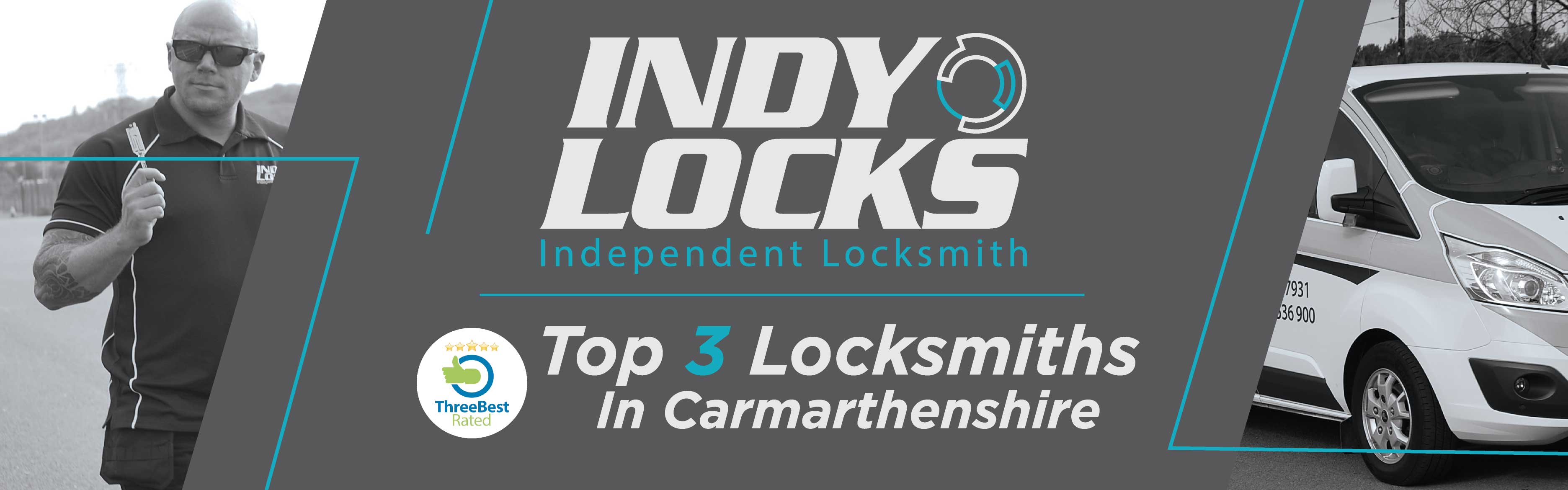 Indy Locks Swansea Locksmith Banner